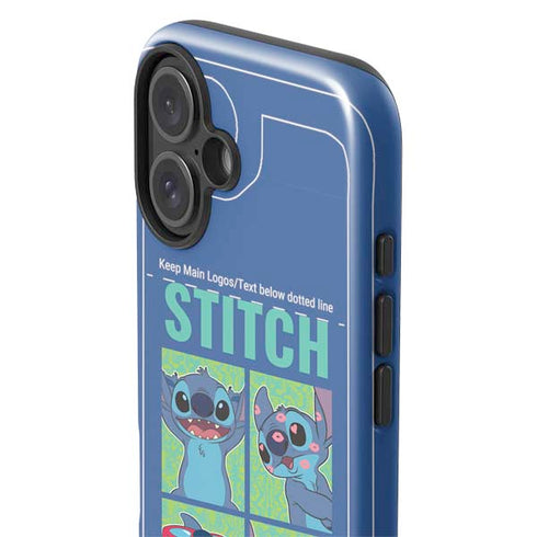 Disney Lilo and Stitch Personalities Moods iPhone 16 Plus Impact Case
